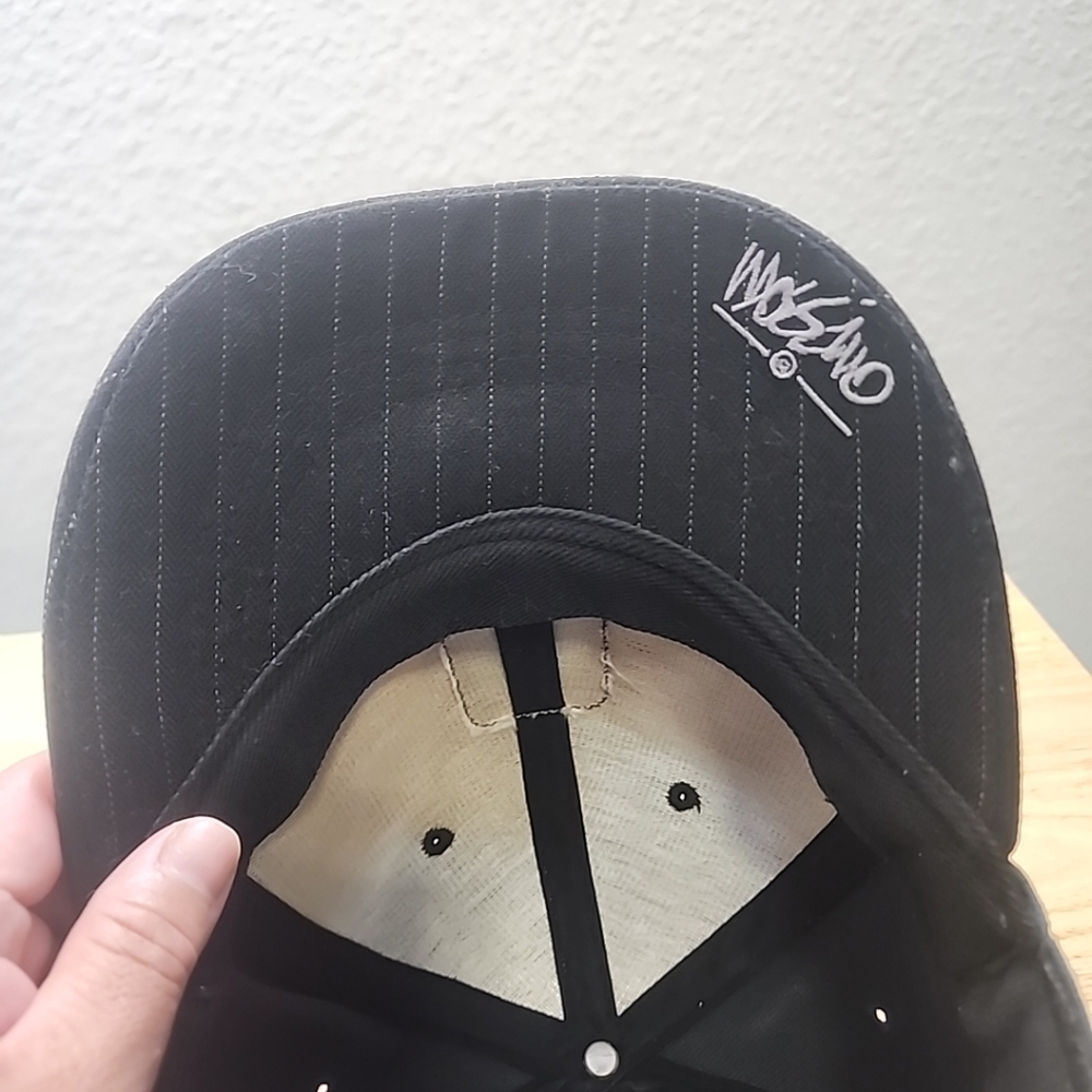 Mossimo Striped Black Adjustable Baseball Cap Men… - image 6